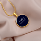 Golden Daisies : Round Charm, Gold or Silver Plated, with strong chain necklace - In luxury packaging - Free standard shipping