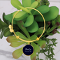 Golden Daisies : Round Charm Bracelet, Gold or Silver Plated - In luxury packaging - Free standard shipping