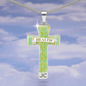 Health Angel : Jewelry Cross Gold or Silver Plated Cross with chain necklace- In luxury packaging - Free standard shipping