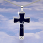 Golden Daisies : Jewelry Cross Gold or Silver Plated Cross with chain necklace- In luxury packaging - Free standard shipping