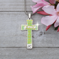 Health Angel : Jewelry Cross Gold or Silver Plated Cross with chain necklace- In luxury packaging - Free standard shipping