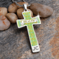 Health Angel : Jewelry Cross Gold or Silver Plated Cross with chain necklace- In luxury packaging - Free standard shipping