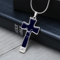 Golden Daisies : Jewelry Cross Gold or Silver Plated Cross with chain necklace- In luxury packaging - Free standard shipping