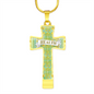 Health Angel : Jewelry Cross Gold or Silver Plated Cross with chain necklace- In luxury packaging - Free standard shipping
