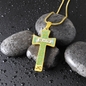 Health Angel : Jewelry Cross Gold or Silver Plated Cross with chain necklace- In luxury packaging - Free standard shipping
