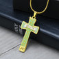 Health Angel : Jewelry Cross Gold or Silver Plated Cross with chain necklace- In luxury packaging - Free standard shipping