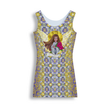 Load image into Gallery viewer, Prosperity Angel : Tank Mini stretchy Dress - Polyester - Free standard shipping
