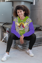 Load image into Gallery viewer, Prosperity Angel: Sweater hoodie with pocket allover print  - Small Up to 7XL - Free standard shipping
