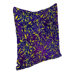 Nightfall Celebration : Square Cotton pillow case - Double side printing - Multi sizes - Free standard