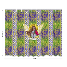 Load image into Gallery viewer, Prosperity Angel : Bath Shower Curtain – 12 different sizes – Free standard shipping
