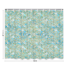 Load image into Gallery viewer, Angelic feathers : Bath Shower Curtain – 12 different sizes – Free standard shipping

