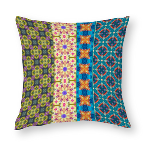 Byzantium Garden : Square Cotton pillow case - Double side printing - Multi sizes - Free standard shipping