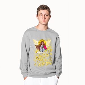 Prosperity Angel : Sweater pullover  - Cotton - Small to 5XL - Multi Colors - Free standard shipping