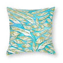 Load image into Gallery viewer, Angelic Feathers : Square Cotton pillow case - Double side printing - Multi sizes - Free standard shipping
