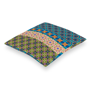 Byzantium Garden : Square Canvas pillow case - Double side printing - 2 sizes 16" x 16" / 18'' x 18'' - Free standard shipping