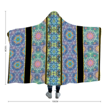 Load image into Gallery viewer, Magic Stardust : Cloak  Hooded Blanket,  Polar Fleece-  3 Sizes: 40&quot;x50,  50&quot;x60&quot;,  60&quot;x80&quot;  - Free standard shipping
