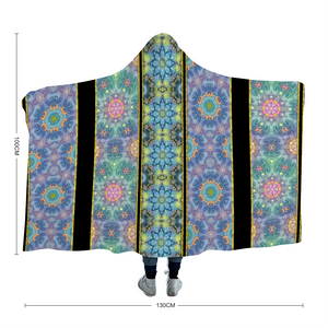 Magic Stardust : Cloak  Hooded Blanket,  Polar Fleece-  3 Sizes: 40"x50,  50"x60",  60"x80"  - Free standard shipping