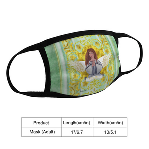 Health Angel : Adult Protection mask - Face Cover - 17cm x 13cm - 6.7" x 5.1" -  Free standard shipping