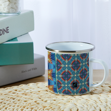 Load image into Gallery viewer, Byzantium Garden : Mug Enamel Camping Style - Heat-Resistant  - 10 Oz  - Free standard shipping
