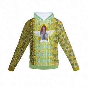 Health Angel : Sweater hoodie with pocket allover print  - Small Up to 7XL - Free standard shipping