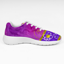 Load image into Gallery viewer, Golden Daisies Magenta : Ultra-Light Sneakers - Free standard shipping
