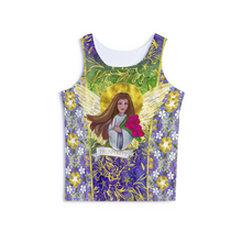 Load image into Gallery viewer, Prosperity Angel Design, by Vassia Sarri Creations, tank top
