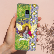 Load image into Gallery viewer, Original Art - Vassia Sarri Creations, Prosperity Angel for your Phone case,  to bring positive vibes in your life and reprogram your subconscious, so you become open towards prosperity opportunities
