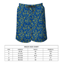 Load image into Gallery viewer, Nightfall Celebration : Men&#39;s Quick Dry Swim Beach Shorts – Elastic waist – Polyester – Free standard shipping
