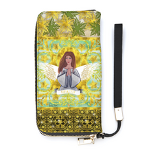 Load image into Gallery viewer, Health Angel : Money purse - 7.9&#39;&#39; x 4.1&#39;&#39; x 1&#39;&#39;- Credit Card Holders - Zipper Wristlet - Free standard shipping
