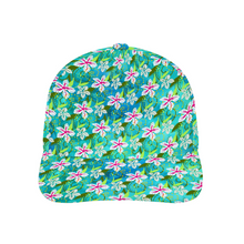 Load image into Gallery viewer, Golden Daisies Turquoise pattern : Baseball Hat Adjustable - Free standard shipping
