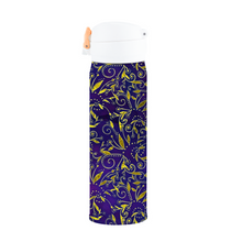 Load image into Gallery viewer, Nightfall Celebration : Thermal Bottle - 17oz Portable Thermal Bottle with Flip Cap Stainless Steel Bottle - 23cm x 6.6cm (9&quot; x 2.6&quot;)  - Free standard shipping
