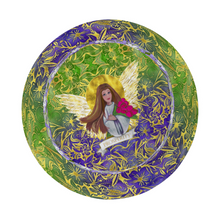 Load image into Gallery viewer, Original Art - Vassia Sarri Creations, Prosperity Angel for your Hat,  to bring positive vibes in your life and reprogram your subconscious, so you become open towards prosperity opportunities
