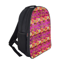 Load image into Gallery viewer, Golden Daisies Magenta : Backpack lightweight - 11&quot; x 15.7&quot; x 6.3&quot; - Free standard shipping
