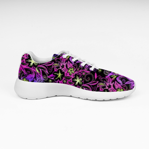 Glowing Flowers : Ultra-Light Sneakers - Free standard shipping