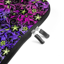 Load image into Gallery viewer, Glowing Flowers : Briefcase for laptop with handles - 17’’  -  Free standard shipping
