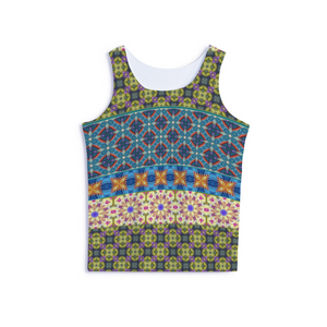 Vassia Sarri Creations, tank top, byzantium garden