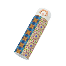 Load image into Gallery viewer, Byzantium Garden: Thermal Bottle - 17oz Portable Thermal Bottle with Flip Cap Stainless Steel Bottle - 23cm x 6.6cm (9&quot; x 2.6&quot;)  - Free standard shipping
