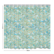 Load image into Gallery viewer, Angelic feathers : Bath Shower Curtain – 12 different sizes – Free standard shipping

