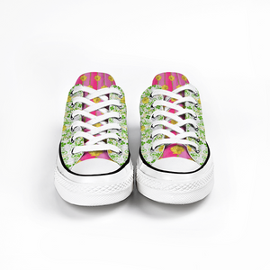 Good Fortune Angel : All Star style Unisex Low top Canvas Shoes - Free standard shipping