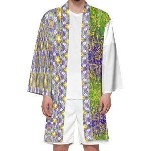 Prosperity Angel : Unisex Haori Kimono - idoors and outdoors fashionable jacket – Small up to 8XL - Free standard shipping