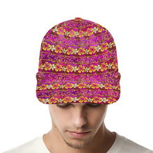 Load image into Gallery viewer, Golden Daisies Magenta pattern : Baseball Hat Adjustable - Free standard shipping
