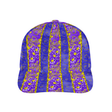 Load image into Gallery viewer, Golden Daisies purple pattern : Baseball Hat Adjustable - Free standard shipping
