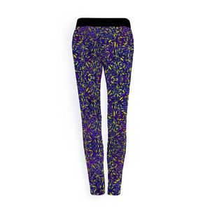 Nightfall Celebration : Leggings Yoga pants – Small  up to 3XL -  Free standard shipping