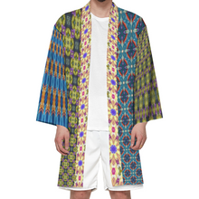 Load image into Gallery viewer, Byzantium Garden : Unisex Haori Kimono - idoors and outdoors fashionable jacket – Small up to 8XL - Free standard
