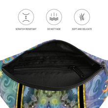 Load image into Gallery viewer, Magic Stardust pattern 2 : Waist bag Banana style - 36cm x 15cm - 14.2&#39;&#39; x 5.9&#39;&#39; -  Free standard shipping
