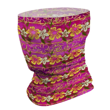 Load image into Gallery viewer, Golden Daisies Magenta pattern : Bandana -Face cover,  Multi-Function Headband for Adults - 50cm x 25cm / 19.6&#39;&#39; x 9.8&#39;&#39; - Free standard shipping
