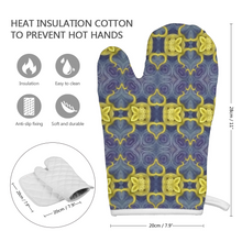 Load image into Gallery viewer, Magic Lotus : Heat protection gloves for the Kitchen - Free standard shipping
