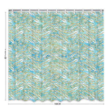 Load image into Gallery viewer, Angelic feathers : Bath Shower Curtain – 12 different sizes – Free standard shipping
