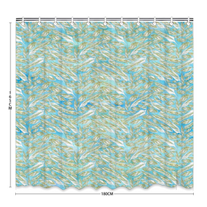 Angelic feathers : Bath Shower Curtain – 12 different sizes – Free standard shipping