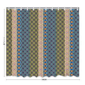 Byzantium Garden : Bath Shower Curtain – 12 different sizes – Free standard shipping